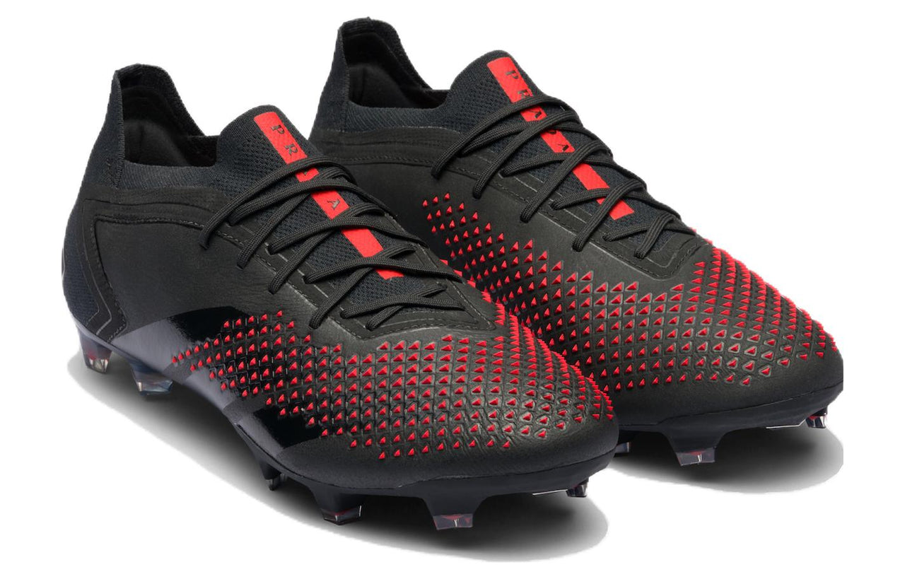Adidas x PRADA Soccer Shoes Unisex Black Red
