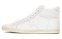 CELINE Triomphe Mid Top Stylish Skateboarding Shoes Men's White