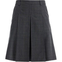 MIU MIU SS24 Casual Long Skirts Women's Dark Gray