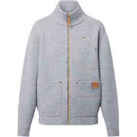 LOUIS VUITTON Topstitched Knitted Cardigan