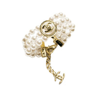 CHANEL Metal Bangles Women's Gold