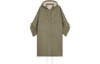 CELINE FW22 Parka Coat Women's Light Khaki