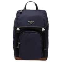 PRADA Re-Nylon Recycled Polyamide Backpack Men's Blue
