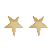 SAINT LAURENT Brass, Metal Earrings Women's Gold