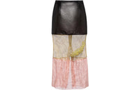 PRADA Casual Long Skirts Women's Coffee Copper