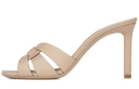 SAINT LAURENT Tribute 85mm Mule Sandals