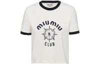 MIU MIU SS23 T-Shirt Women's White