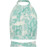 DIOR Tank Tops Women's Green
