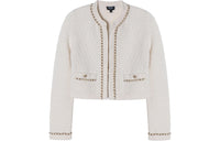 CHANEL 2024 Spring And Summer New Arrivals Knitwear Women's Ecru
