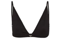 PRADA Non Wired Stretch Jersey Bra Black