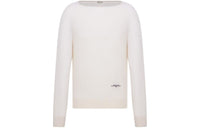 DIOR SS24 Cashmere Sweater Men's White