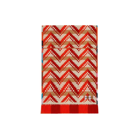 HERMES Knit Scarves Women's Red