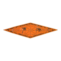 HERMES Cashmere Knit Scarves Men's Multicolor
