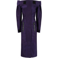 PRADA SS24 Long-Sleeved Dresses Women's Violet