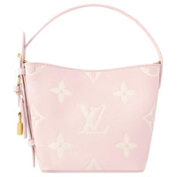 LOUIS VUITTON Calfskin Bucket Bag Handbag Women's Cherry Blossom Pink