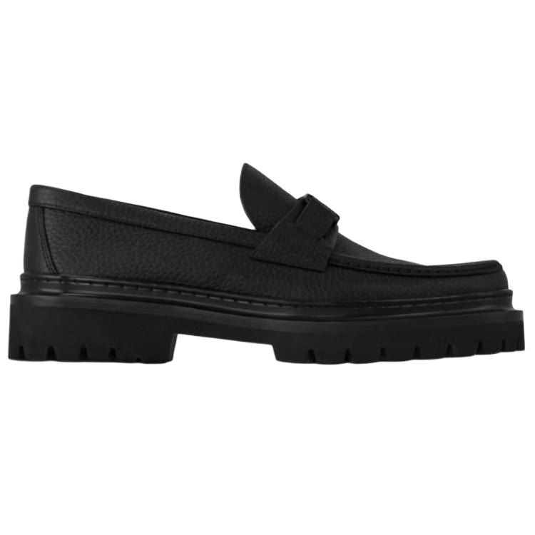 LOUIS VUITTON Major Loafers Men's Black