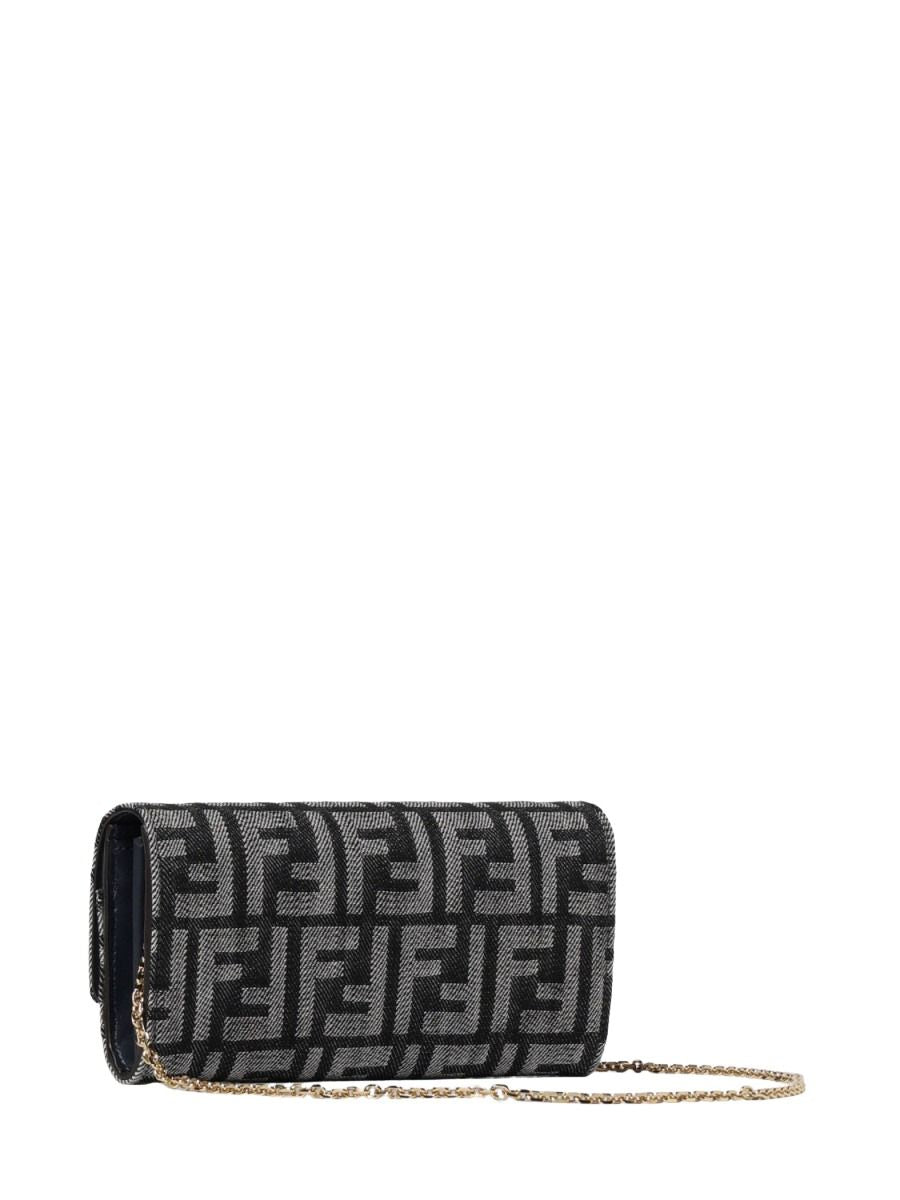 (WMNS) Fendi FW25 Baguette Chain Wallet 'Black' 8M0365AUT4F1UJ5