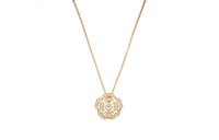 CHANEL Necklaces Women's Gold