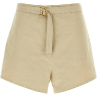 PRADA Elasticated Waistband Belted Shorts