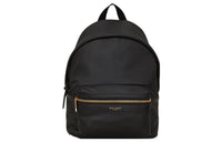 SAINT LAURENT Smooth Leather Backpack Regular Women's Black