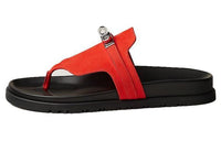 HERMES Empire Flip Flops Women's Red