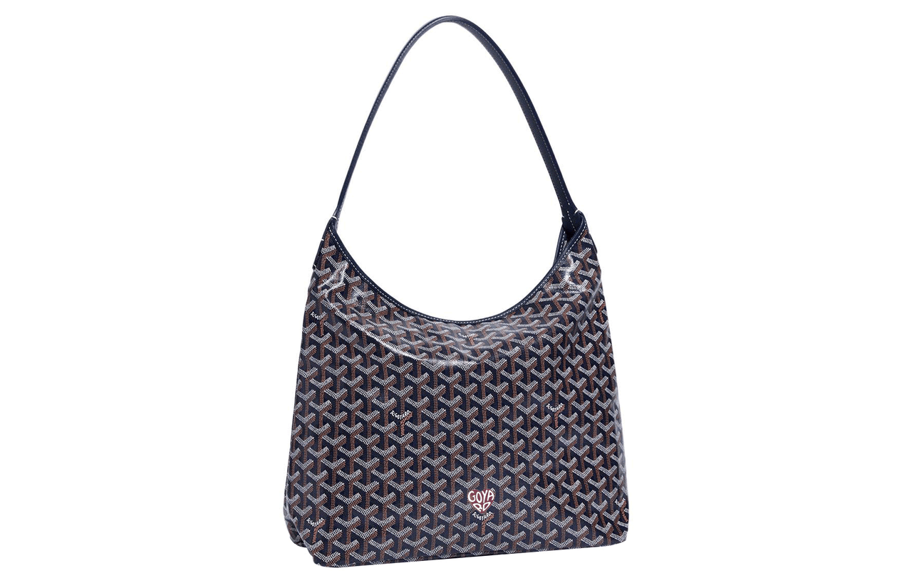 GOYARD Bohème Hobo Canvas With Leather Dog's Teeth Shoulder Bag Combo Bag Handbag, Shoulder Bag Women's