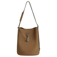 HERMES Togo Patchwork Swift Cow Leather Handbag Shoulder Bag Women's Brown