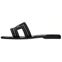 HERMES Oran Slide Slippers Women's Black
