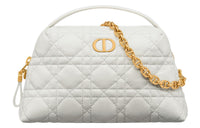 DIOR Calfskin Shoulder Bag, Crossbody Bag, Handbag Mini Women's White