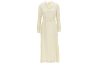 Loro Piana Long-Sleeved Dresses Women's Ecru