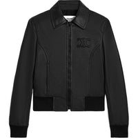 CELINE Triomphe Zip Up Jacket