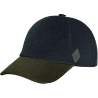 HERMES Silk Baseball Caps Women's Black