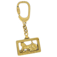 CELINE Gold-Plated Keychains Unisex Gold