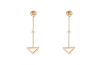 PRADA Earrings Women's Gold