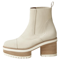 HERMES Ankle Boots 4.5cm Women's White
