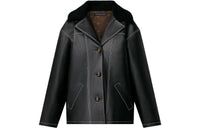 LOUIS VUITTON New Quarterly Products Of LV Coats Women's Black