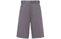 PRADA Stretch Cotton Bermudas Casual Shorts Men's Gray