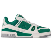 LOUIS VUITTON Trainer Low-Top Skateboard Shoes Men's Green