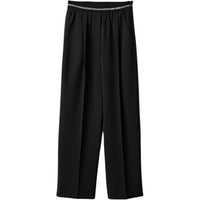 MIU MIU FW24 Casual Pants Women's Black