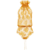 SAINT LAURENT Jumpsuit Women's Gold