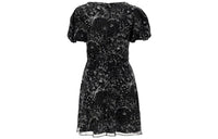SAINT LAURENT Short-Sleeved Dresses Women's Black