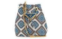 PRADA Fabric Crossbody Bag Shoulder Bag Women's Multicolor