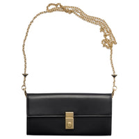 PRADA Calfskin Crossbody Bag Shoulder Bag Women's Black