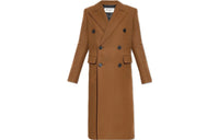 SAINT LAURENT Coats Women's Brown