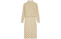 CELINE SS23 Long Sleeved Dress Women's Yellow