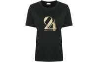 SAINT LAURENT SS22 Regular T Shirt Women's Black
