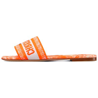 DIOR Dway Slip Resistant Stylish Sandal Women's Bright Orange