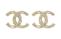 CHANEL 22c Early Spring Earrings Women's Light Gold