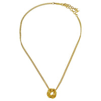 CHANEL 1998 Cc Pendant Necklace