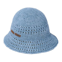 MIU MIU Woven Bucket Hats Women's Blue